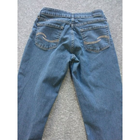 Levis Signature Jeans Womens 4 M Medium Misses Skinny Dark Wash Stretch Fit - Picture 12 of 12